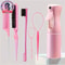 Six Piece Hair Brush And Styling Tool Set With Spray Bottle And Braiding Comb 0