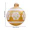 Inflatable Christmas Ornament Ball For Large Outdoor Holiday Decoration 8