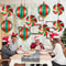 Christmas Round Candy Lollipop Foil Balloon Set 9 Pcs 5