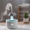 Rotating Umbrella Water Drop Air Humidifier With Colorful Night Lights And Quiet Mist Aroma Diffuse 1