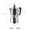 Aluminum Italian Octagonal Moka Coffee Pot Stove Top Espresso Maker 7