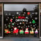 Christmas Snowflake Window Flowers PVC Electrostatic Stickers For Glass Reusable Winter Decoration 8