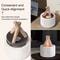 Kinscoter Simulated Flame Aroma Diffuser Bonfire Air Humidifier Ultrasonic Cool Mist Maker With LED 4