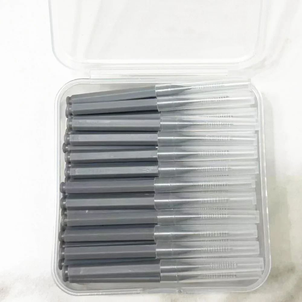 60 Pack Interdental Brushes Tooth Push Pull Oral Hygiene Tool For Food And Plaque Removal 6