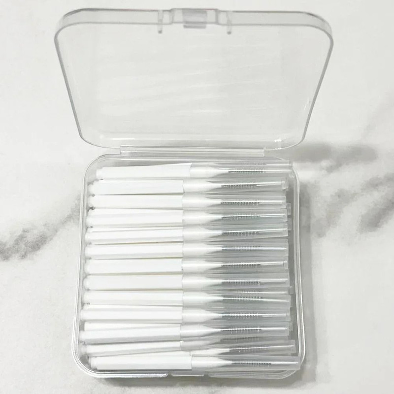 60 Pack Interdental Brushes Tooth Push Pull Oral Hygiene Tool For Food And Plaque Removal 13