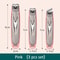 Colorful Nail Clippers Anti Splash Detachable Stainless Steel Manicure Tool 24