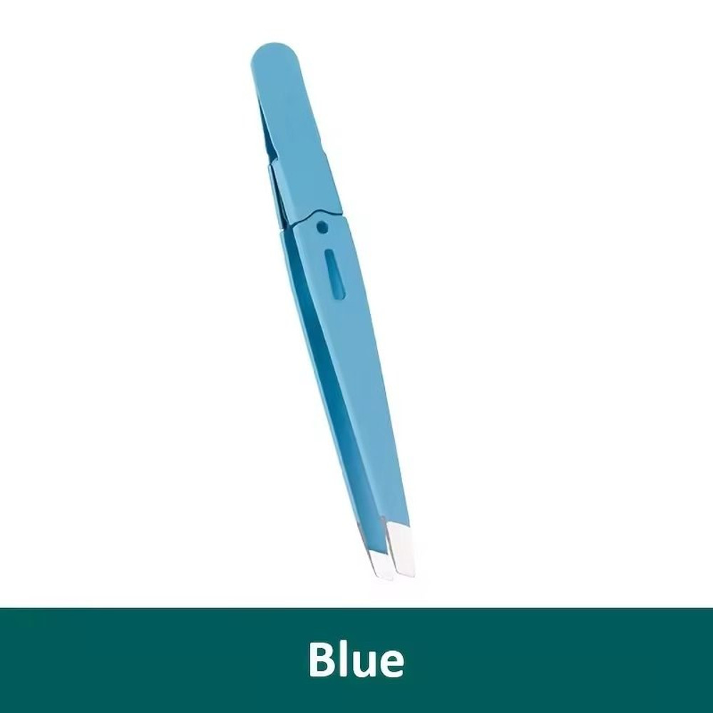 Colorful Stainless Steel Eyebrow Tweezer For Precise Hair Removal 9