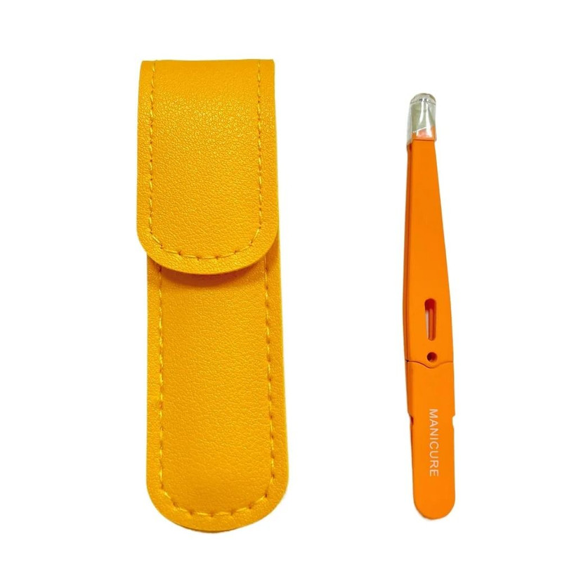 Colorful Stainless Steel Eyebrow Tweezer For Precise Hair Removal 10