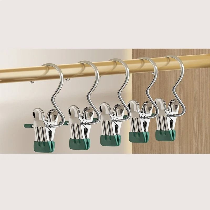 Closet Clothes Organizer Pegs With Hook For Laundry And Clothing Storage 9