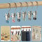 Closet Clothes Organizer Pegs With Hook For Laundry And Clothing Storage 4