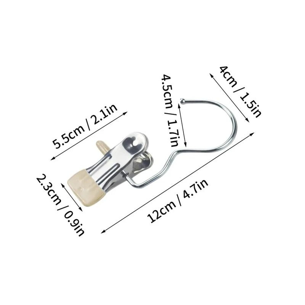 Closet Clothes Organizer Pegs With Hook For Laundry And Clothing Storage 5