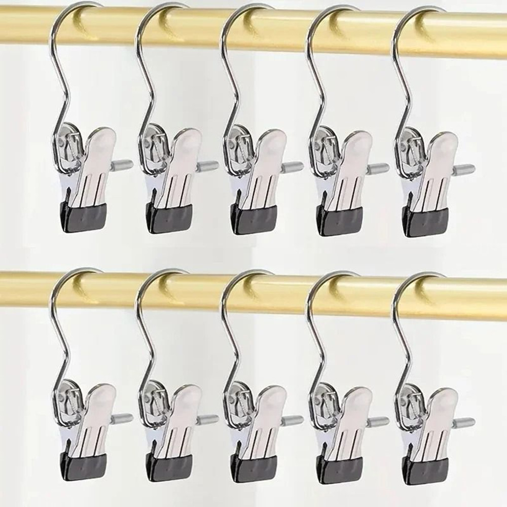 Closet Clothes Organizer Pegs With Hook For Laundry And Clothing Storage 6