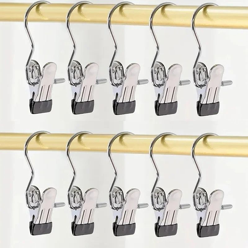 Closet Clothes Organizer Pegs With Hook For Laundry And Clothing Storage 6