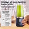 Electric Juicer Cup With 6 Blades Portable USB Rechargeable Personal Smoothie Blender 3