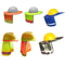Summer Sun Shade Hard Hat Neck Shield With Reflective Brim For Construction Workers 2