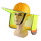 Summer Sun Shade Hard Hat Neck Shield With Reflective Brim For Construction Workers 3