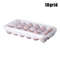 Egg Storage Box With Lid For Refrigerator Organization In Multiple Grid Options 7