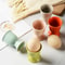 Ceramic Egg Cup Holders In Candy Colors For Stylish Kitchen Serving 1