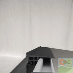 window water blocking bar for sliding windows and balcony weatherproof sealing