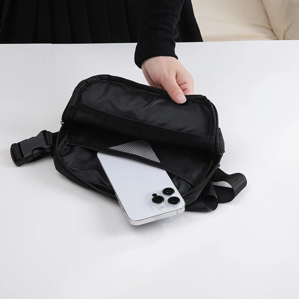 Outdoor Sports Waterproof Chest Bag For Men And Women With Large Capacity And Nylon Design 3