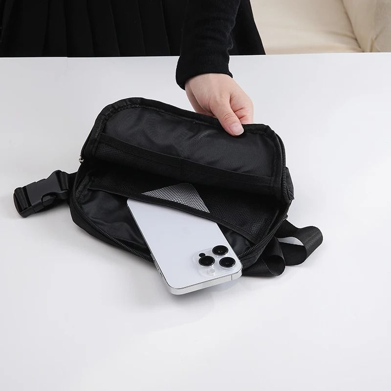 Outdoor Sports Waterproof Chest Bag For Men And Women With Large Capacity And Nylon Design 3