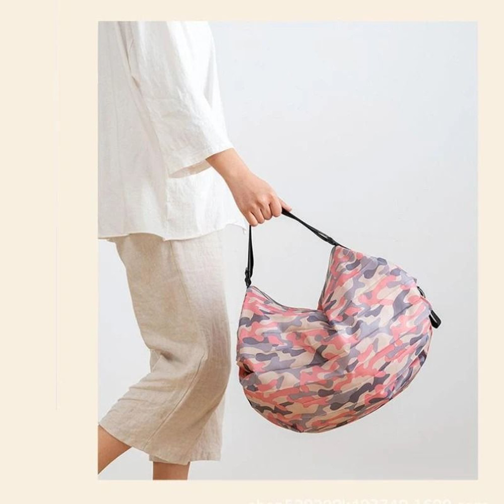 Large Capacity Foldable Shopping Travel Bag Portable Shoulder Storage Tote 4