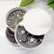 Rotating Multi Layer Desktop Storage Box With Lid Dustproof Jewelry And Makeup Organizer 4