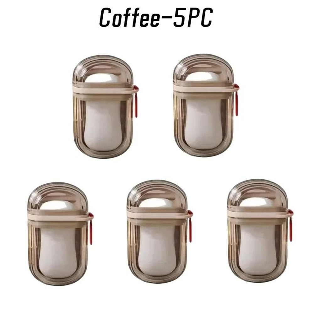 Portable Plastic Soap Case Travel Container With Drain Cover For Travel Use 10