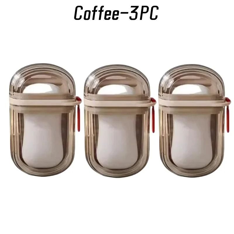 Portable Plastic Soap Case Travel Container With Drain Cover For Travel Use 8