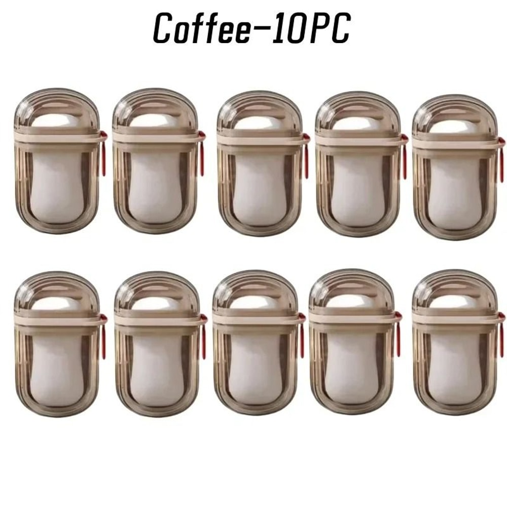 Portable Plastic Soap Case Travel Container With Drain Cover For Travel Use 12