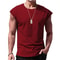 Mens Summer Sleeveless Loose Fit Sports TShirt Vest 0