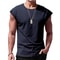 Mens Summer Sleeveless Loose Fit Sports TShirt Vest 13