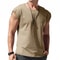 Mens Summer Sleeveless Loose Fit Sports TShirt Vest 3