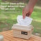 Outdoor Tissue Storage Box Portable 11L Camping Napkin And Seasoning Organizer Bucket 2