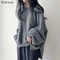 Soft Oversize Knit Pullover Long Sleeve Warm Autumn Sweater 1