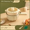 Multifunction Electric Mini Skillet And Hotpot Cooker With Ceramic Glaze Liner 10