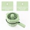 Multifunction Electric Mini Skillet And Hotpot Cooker With Ceramic Glaze Liner 2