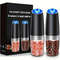 Gravity Electric Salt And Pepper Mill With Automatic Tilt Grind And Adjustable Coarseness 0