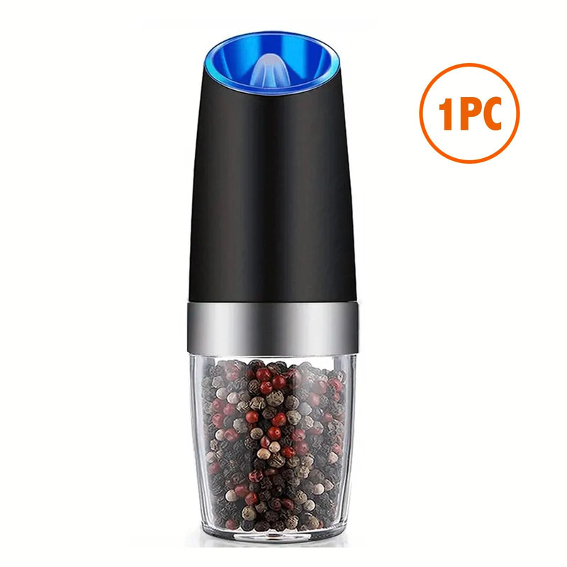 Gravity Electric Salt And Pepper Mill With Automatic Tilt Grind And Adjustable Coarseness 6