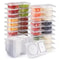 Dual Compartment Condiment And Snack Containers With Lids For Food Storage 5