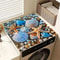 Starfish And Seashell Washer And Dryer Top Mat Dust Protection Cover For Laundry Room 6