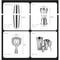 Boston Cocktail Shaker Set 4 Piece Bartender Kit With Shaker Tins Strainer And Jigger 4