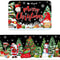 Christmas Gingerbread Man Crystal Velvet Kitchen Floor Mat Set 10