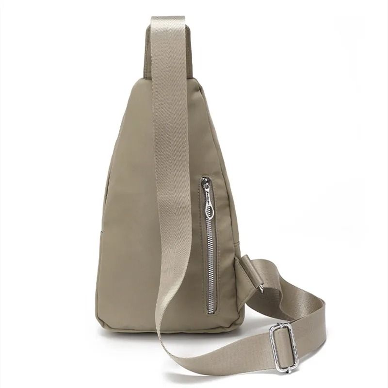 Outdoor Nylon Chest Bag For Women Lightweight Commuting Small Backpack 1