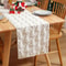 3D Green Christmas Tree Table Runner With Thickened Sequins For Holiday Dining Decor 10