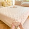 Winter Warm Bed Sheet With Elastic Band Soft Coral Fleece Fitted Mattress Cover 1