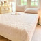 Winter Warm Bed Sheet With Elastic Band Soft Coral Fleece Fitted Mattress Cover 5