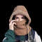 Unisex Plush Balaclava Hat Winter Warm Neck Scarf With Face Mask For Outdoor Sports 8