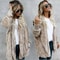 Autumn Winter Double Fleece Cardigan Jacket Women Solid Color Long Sleeve Plush Warm Hooded Lady Ja 6