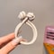 Simplicity Stretch Rubber Hair Ties For Women High Elasticity Fashion Girl Head Rope Scrunchie Hair 4